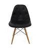 Fashion Leather Wrapping Eames Plastic Chairs , 54 * 46 * 82cm