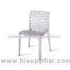 PC Cut-Out Grueyer Polycarbonate Chair , Eco - Friendly UV Protection
