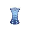 PC Italian Polycarbonate Chair , Blue Stone Stool For Living Room