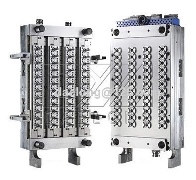 48 cavities preform mould with valve gate