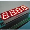 4 digit 0.56 inches Common Cathode Ultra bright Red 7 Segment LED Display