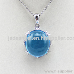 Gemstone Jewelry,925 Silver Charm Pendant Jewelry