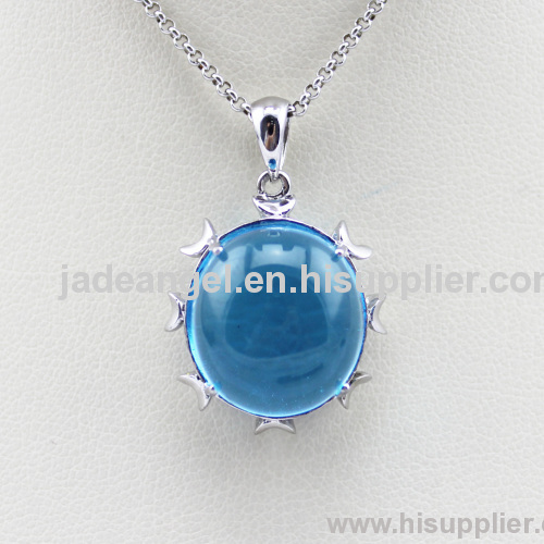 Gemstone Jewelry,925 Silver Charm Pendant Jewelry