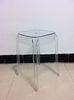 Polycarbonate Charles Ghost Stool For Restaurant , Scratchproof