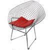 Elegant Outdoor Plastic Chair With Armrest , Stainless Steel