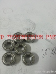687zzBearing 687ZZ 7x14 Shielded 7x14x5 Miniature Ball Bearings