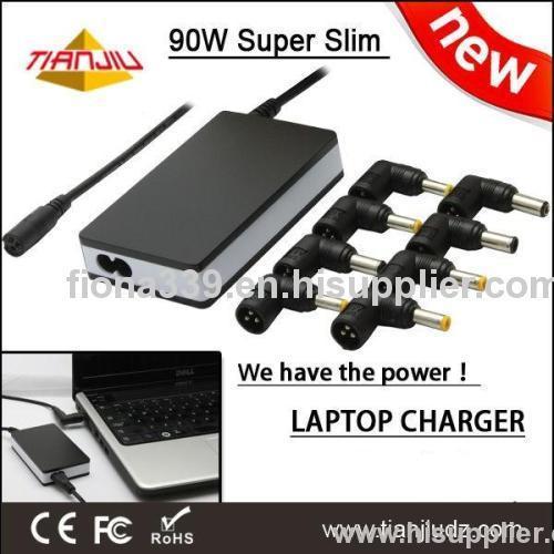 SMALLEST 90W Auto slim ac adapter in the world