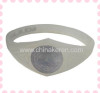 hologram silicone power wristband for new style