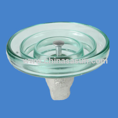 120KN standard porfile glass insulator