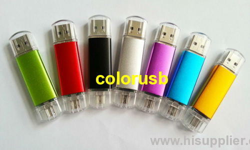 Colorful Smartphone U Disk VS USB Flash Drive