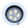 High Power Efficiency LED Recessed Ceiling Light , 5W 450LM