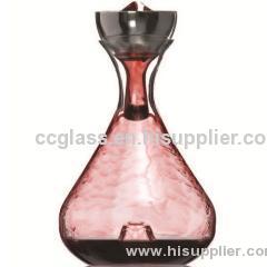 Nice And Useful Hand Blown Borosilicate Glass Decanter