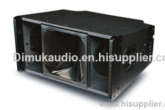 dual 10 inch line array speaker