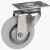 Swivel stainless steel casters for medium to heavy duty