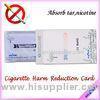 CE Approved Nano Cigarette Harm Reduction Card For Quit Smoking