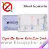 CE Approved Nano Cigarette Harm Reduction Card For Quit Smoking