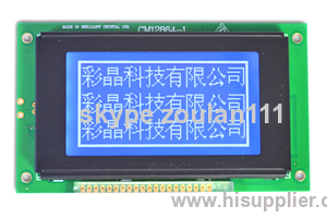 128X64 Monochrome lcd module display (CM12864-1)