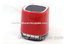 Red Bluetooth Wireless Rechargeable Speaker With Mic / TF Card