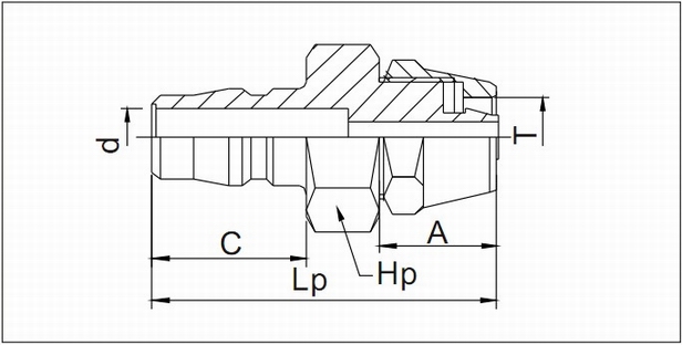 Japan Type Quick Coupling With Plug for Air Hose