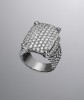 designer inspired jewelry sterling silver jewelry 20x15mm wheaton ring pave diamond