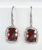 inspired jewelry 925 silver yurman collection jewelry garnet noblesse earrings jewelry