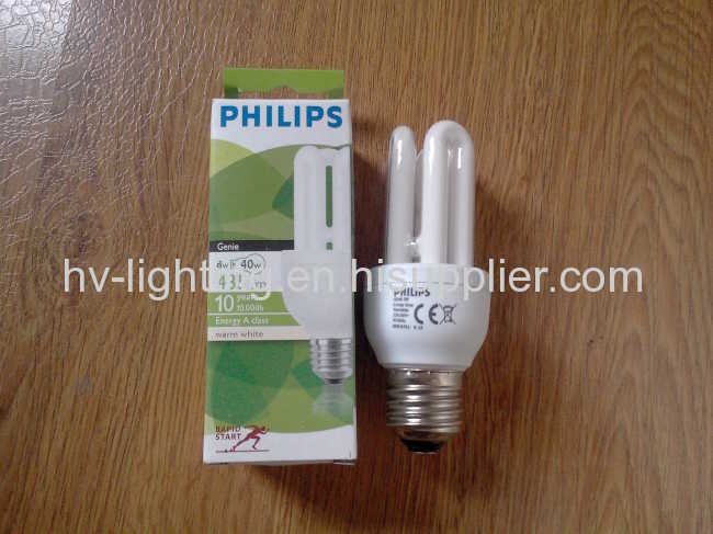 2U three primary colors energy saving lamp