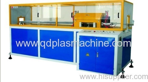 High speed dustless cutting plastic machine for plastic pipes