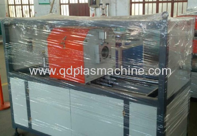 High speed dustless cutting plastic machine for plastic pipes