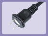 Japan PSE Standard 2 Pins Electrical Plug