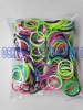 2013 Rainbow Loom DIY rubber band knitting, rubber band crocheting, rubber band craft bracelet necklace