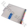 Ultra Thin Transparent Plastic Case For iPad 3