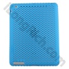 Gridding Pattern Protective Plastic Back Case For iPad 2