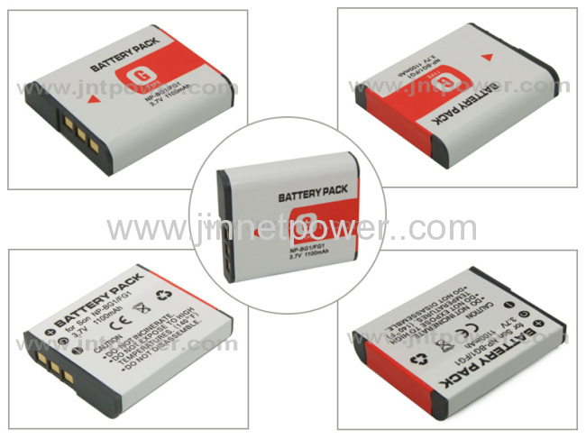 Long life digital camera battery for Sony NP-BG1/NP-FG1