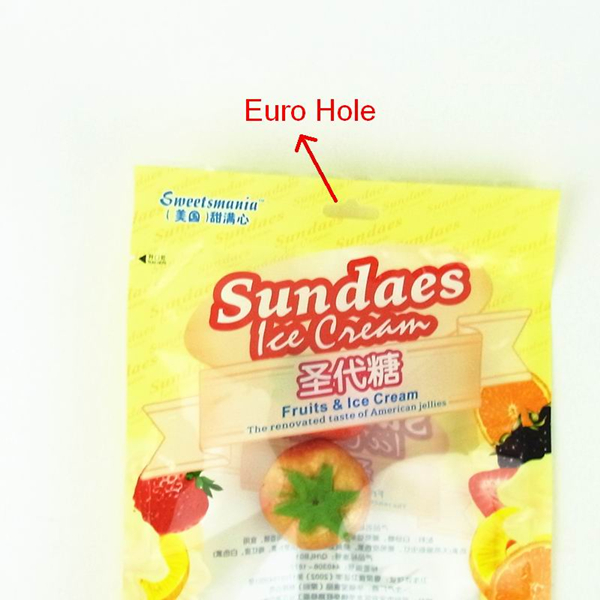 heat seal plastic food safe packaging for fruits & ice cream