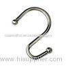 OEM Aluminum Curtain Rod Hooks / Curtain Accessories / Drapery Curtain Hardware