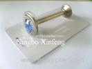 Top Grade Metal Curtain Rod Hooks with Diamond Decoration , XFY003a