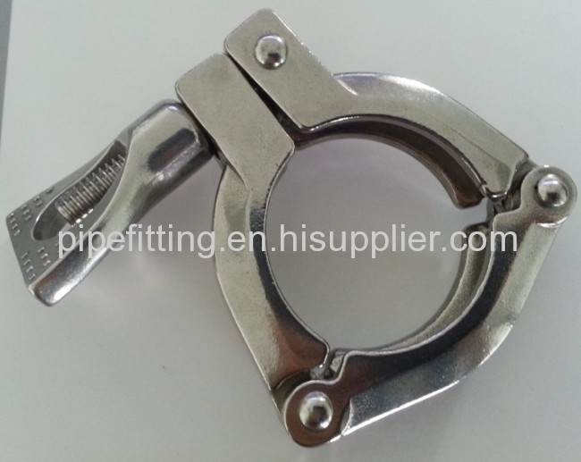 Stainless Steel Sanitary Clamp 3 pc