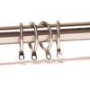 Aluminum Alloy Decorative Curtain Rod Rings for 19mm / 25mm Rods