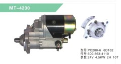 EXCAVATOR PC200-6 6D102 STARTING MOTOR