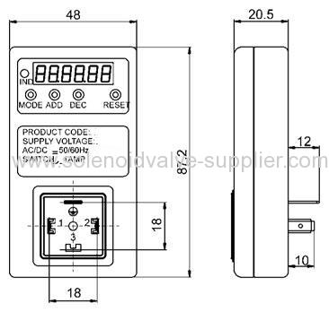 micro solenoid valve electric digital timer 7V~240V 