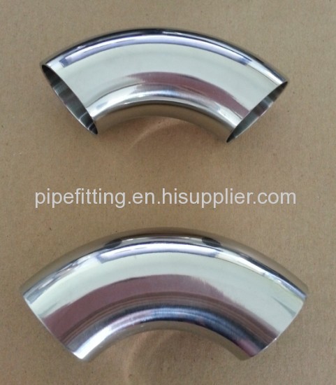 Stainless Steel Sanitary Mirror Elbow