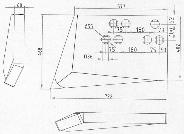 8E4541 B60 End Bit