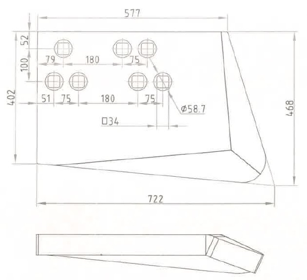 8E4542 B60 End Bit