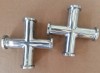 Stainless Steel Sanitary Cross Clamped End