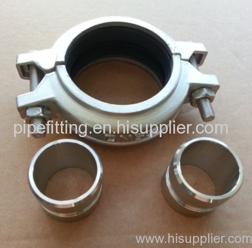 Stainless Steel Victaulic Coupling Complete