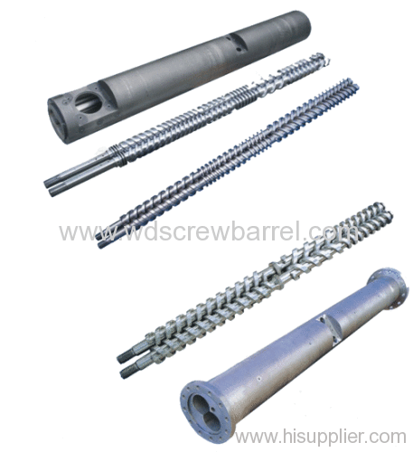 bimetallic paralllel twin screw barrel