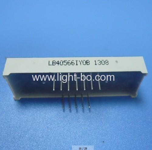 4 Digit 14.2mm Ultra bright amber 7 Segment LED Display common anode for oven timer control