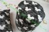Custom Black PU Cotton Foam Bean Bag Chairs With Mickey Mouse Design