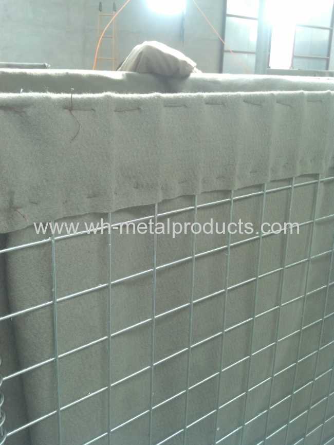 Wire mesh barrier Defensive firing positions 