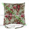Polyester Dinning Chair Seat Cushion, Square Indoor / Outdoor Floor Cushion Pads